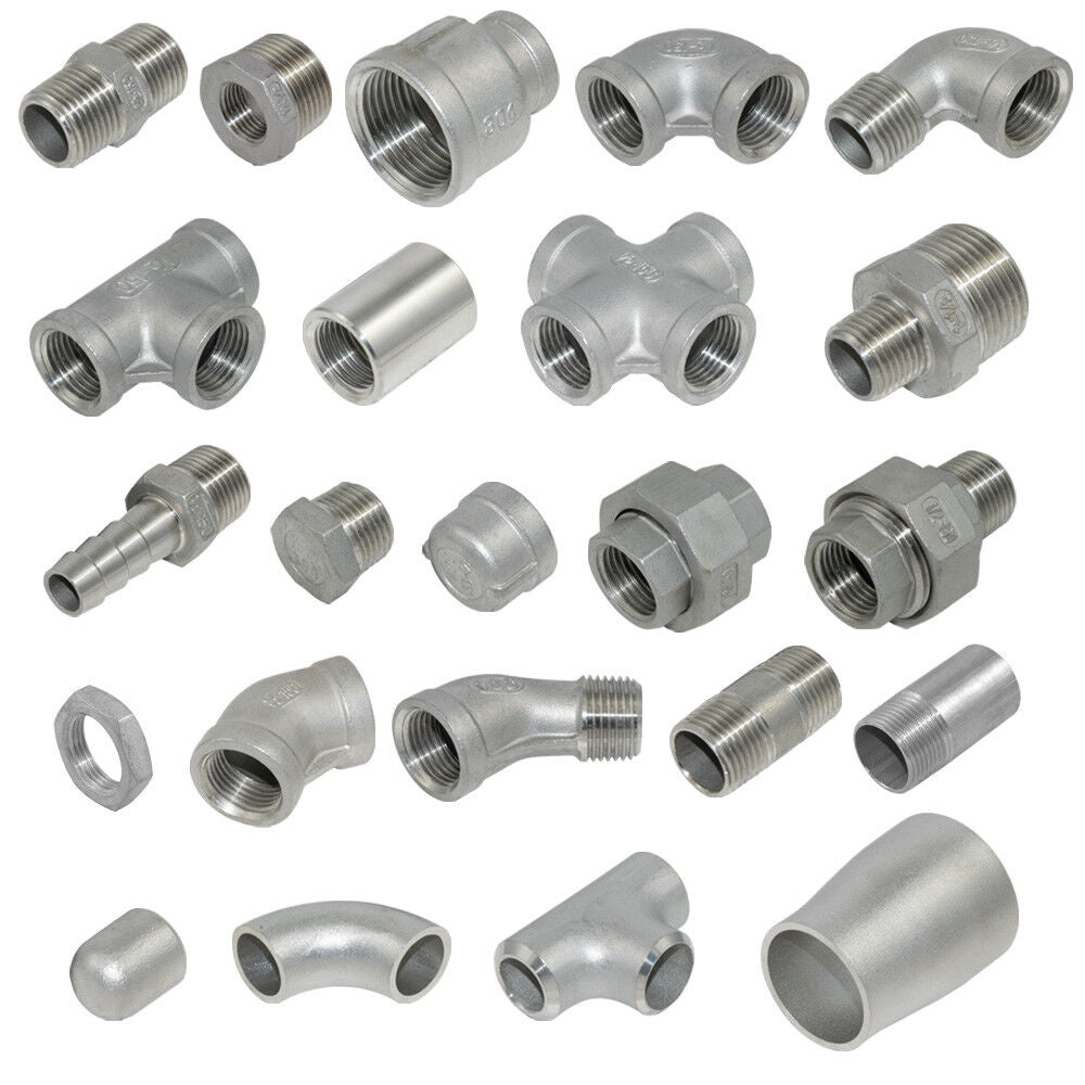 Nerūdijančio plieno jungiamosios detalės