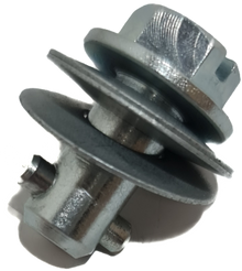 Trzpień blokujący z łbem sześciokątnym z nacięciem