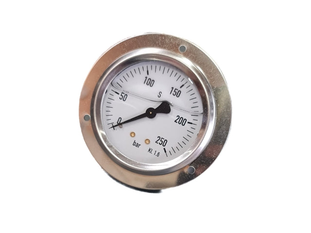 Bourdonova cijevni manometar D=60 mm, 0-250 bara