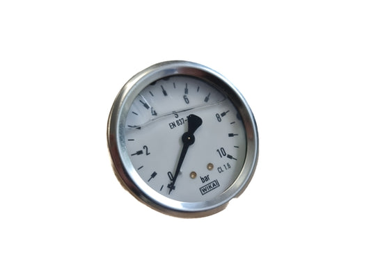 Pressure gauge Ø 63mm 0-10bar