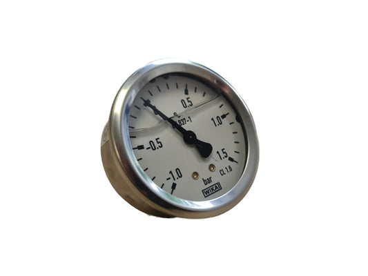 Pressure gauge ø63mm -1+1.6bar vacuum meter