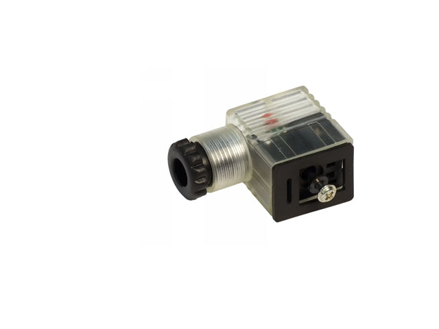 Gniazdo urządzenia 24 V AC/DC, + dioda LED