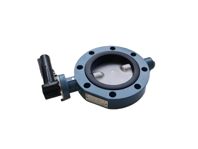 Przepustnica DN100 z uszczelką EPDM czarna