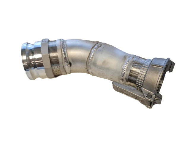 Adapter curved Kamlok to TW 80