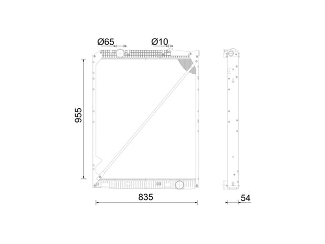 radiator, engine cooling, engine body 