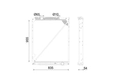 Chłodnica, układ chłodzenia silnika, nadbudowa silnika