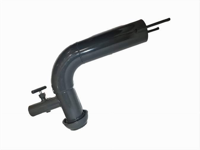 Rura ssąca D100 90° z częścią V