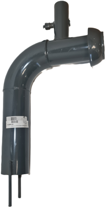 Rura ssąca D100 90° z częścią V