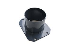 Rura z kołnierzem Ramię wydmuchowe NW 100 z przodu